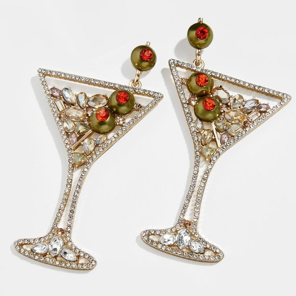 Bloomingdale's Jewelry - Shaken not stirred martini fashion earrings